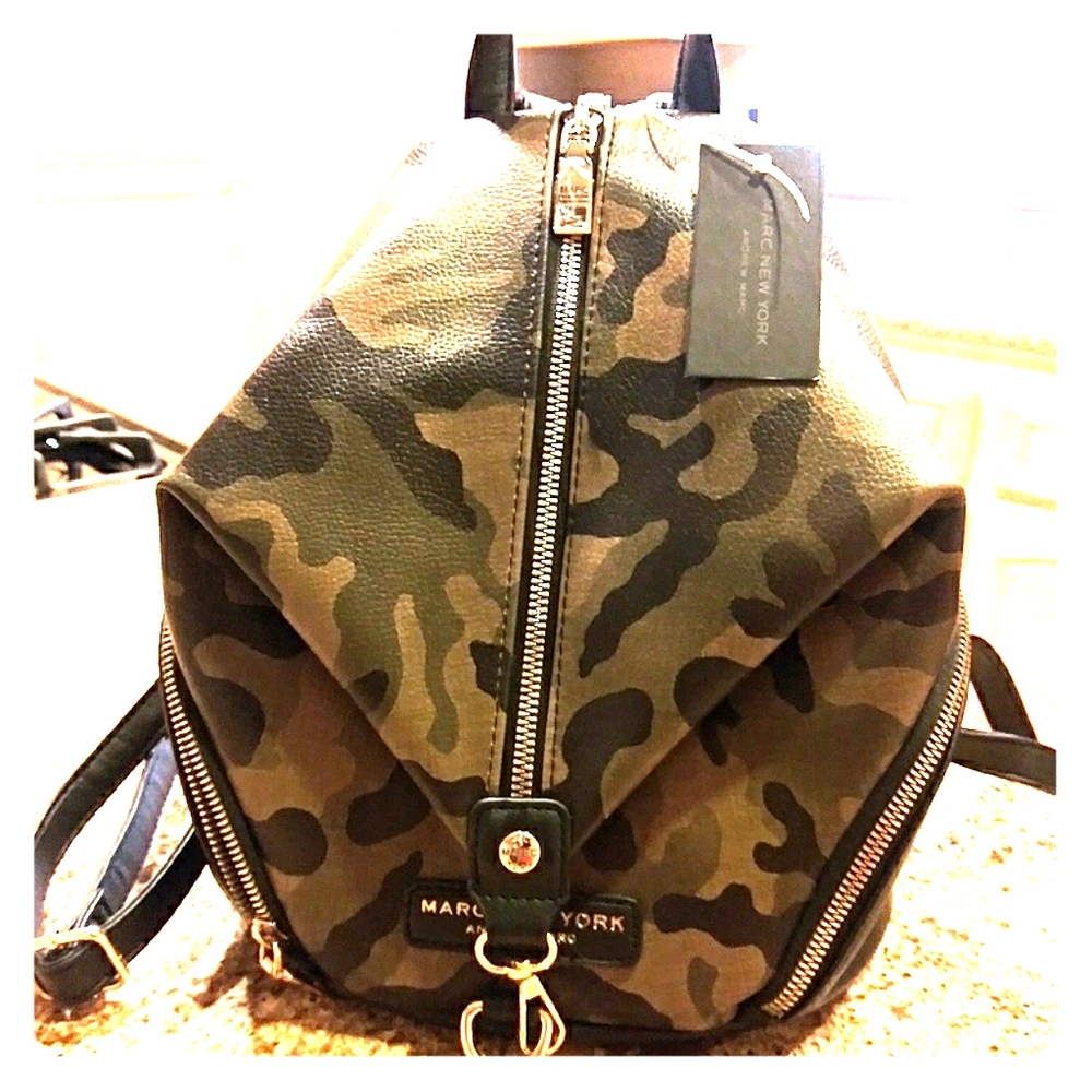 Marc New York camo backpack